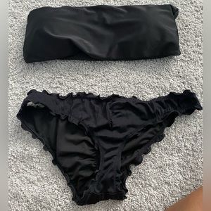 Black bikini set